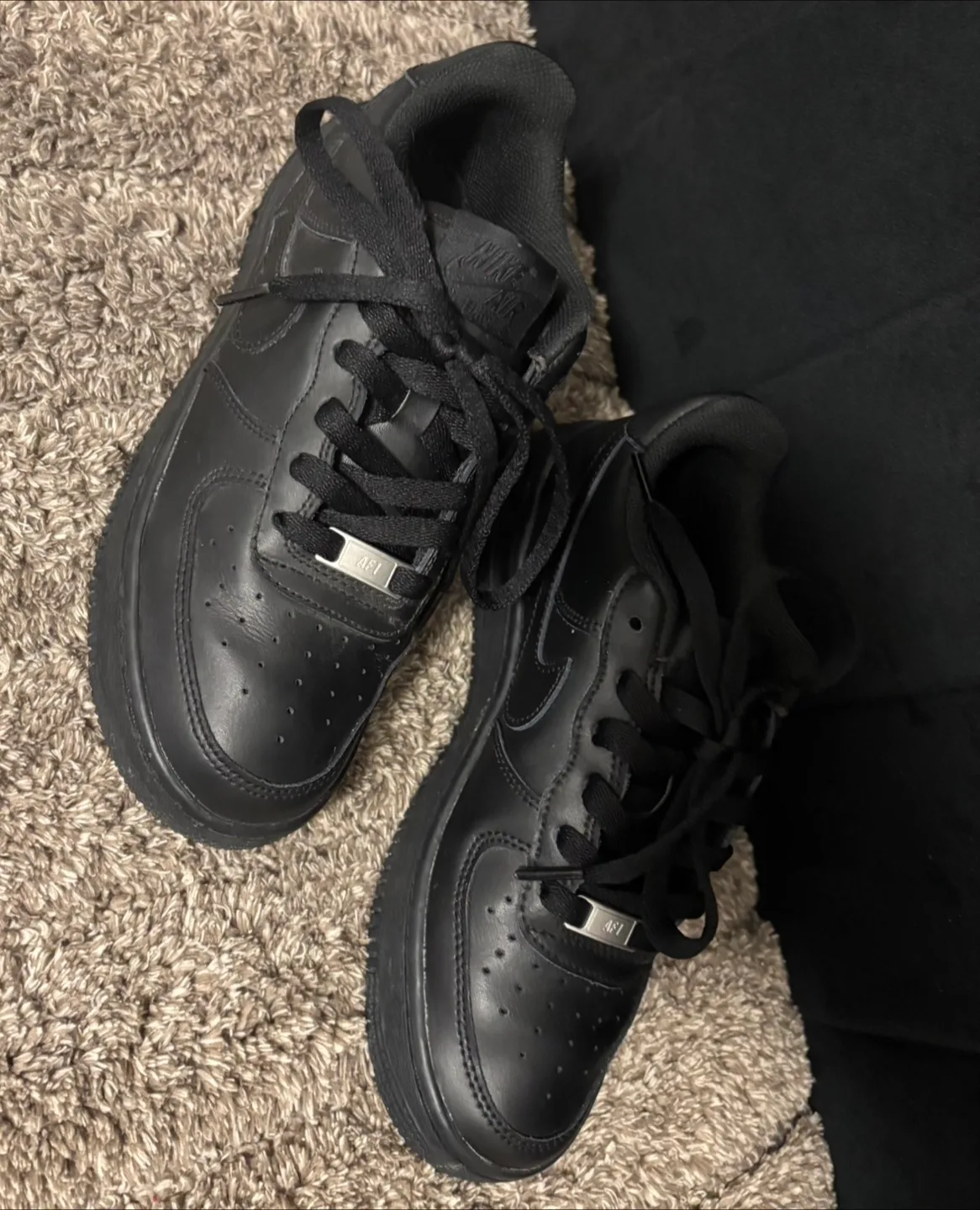 Nike Air Force 1 Low Black Sneakers thumbnail