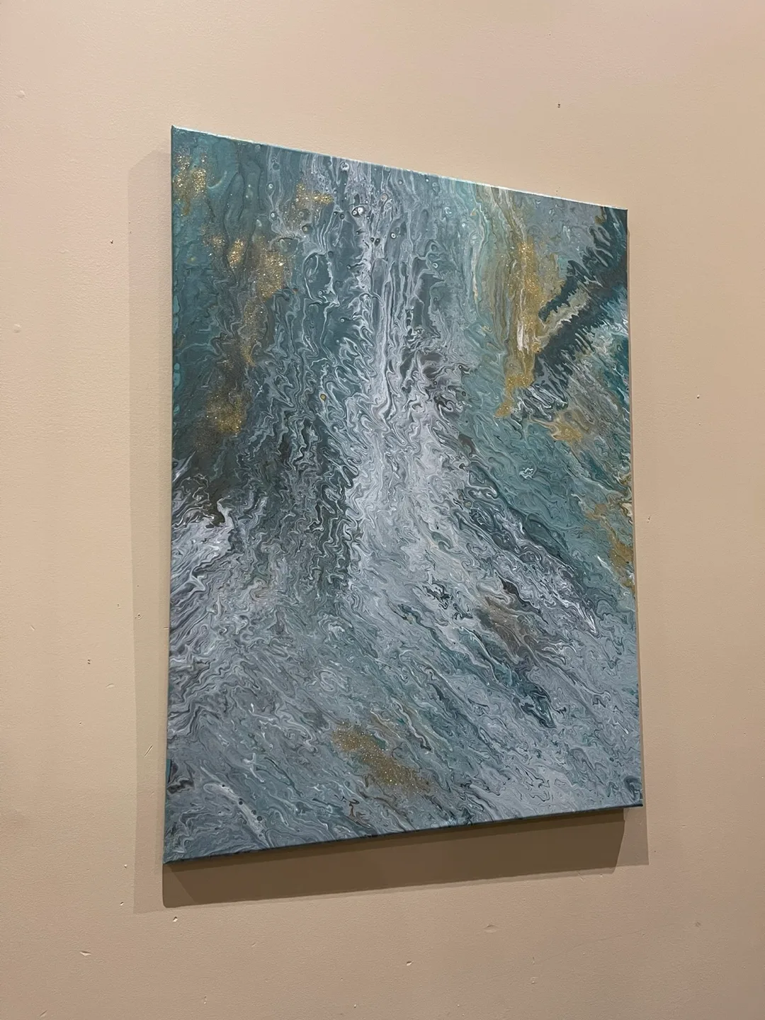 Abstract Fluid Art Painting Custom Art Work thumbnail