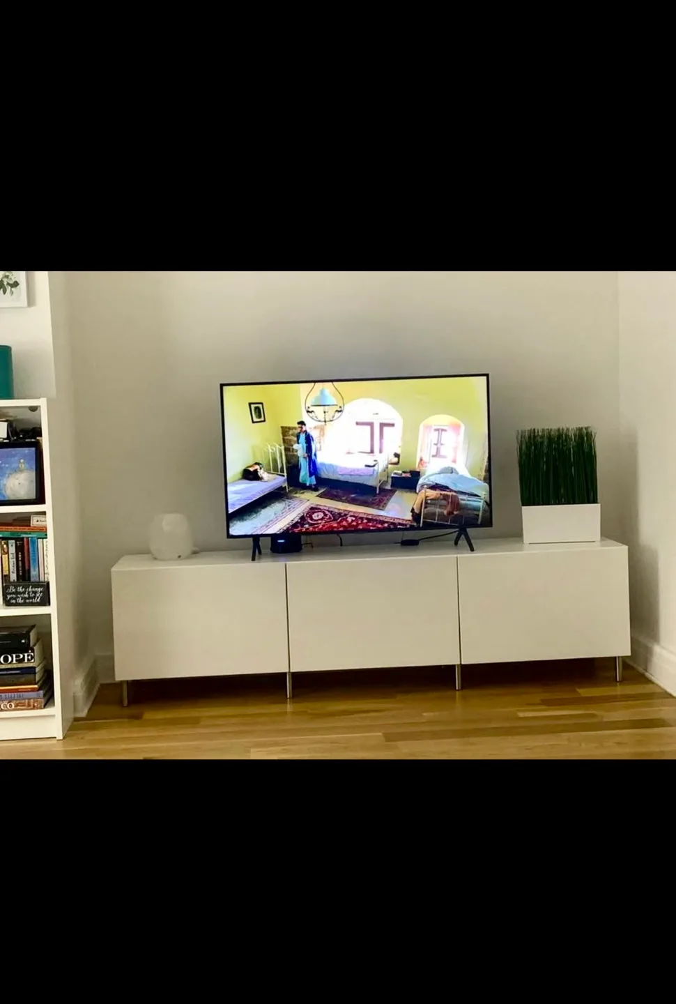IKEA BESTA TV Unit w/ ÖSARP Legs thumbnail
