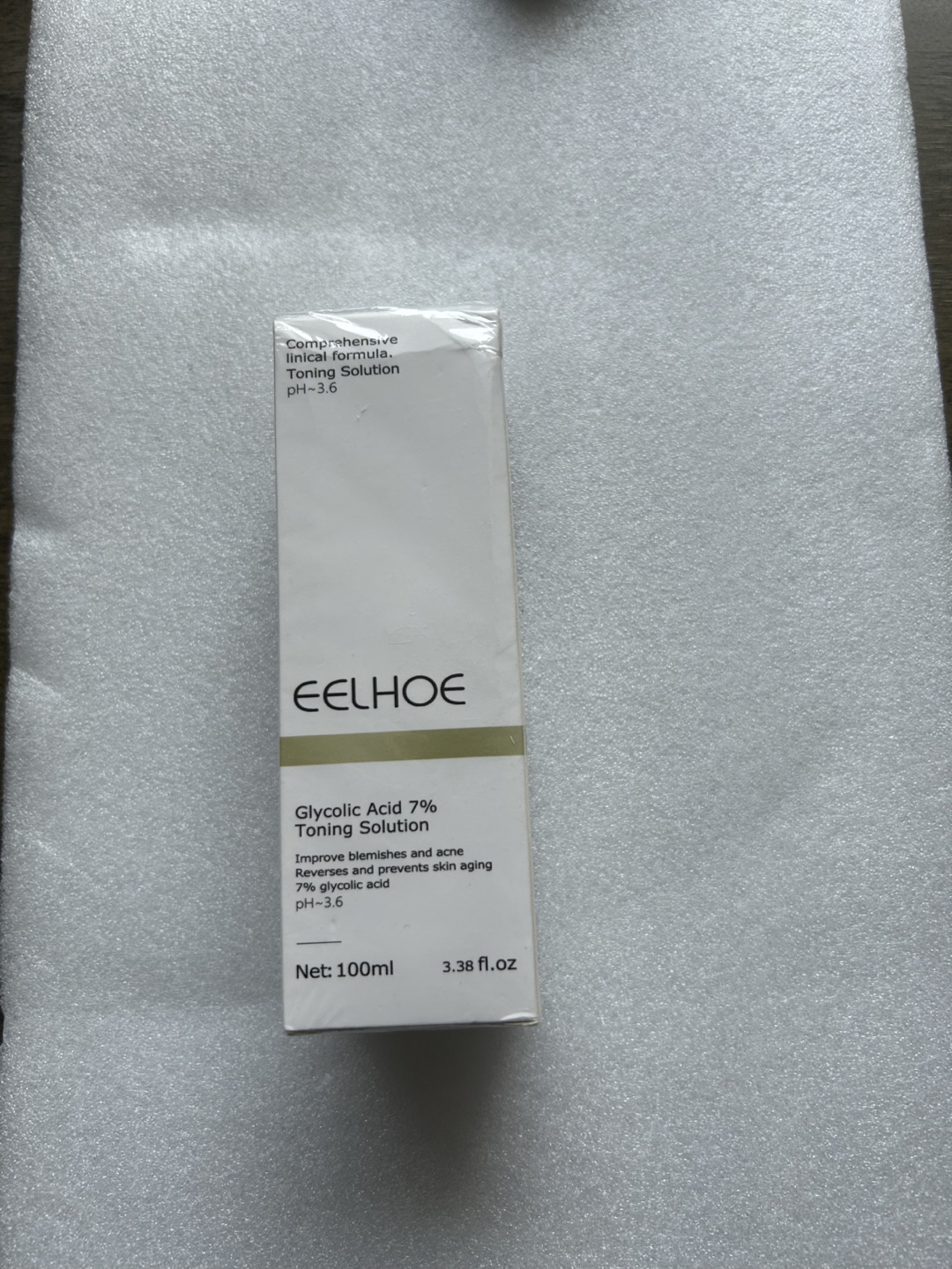 NEW EELHOE Glycolic Acid 7% Toning Solution,100ml