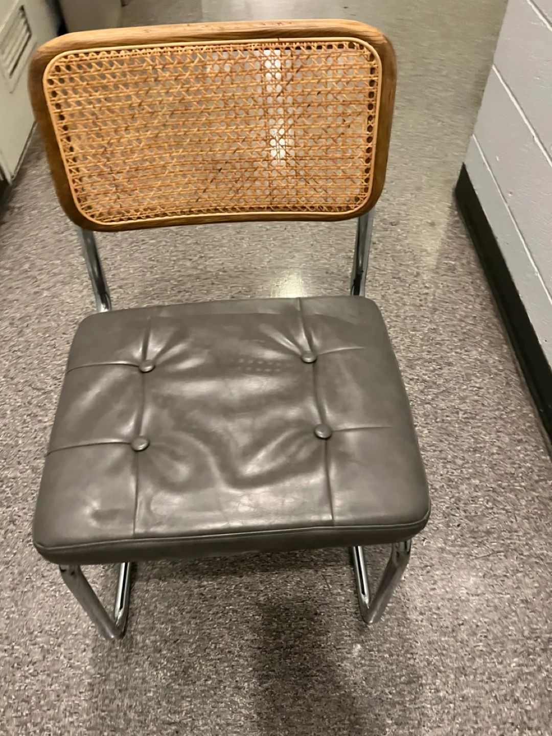Cane Back Chrome Frame Chair thumbnail