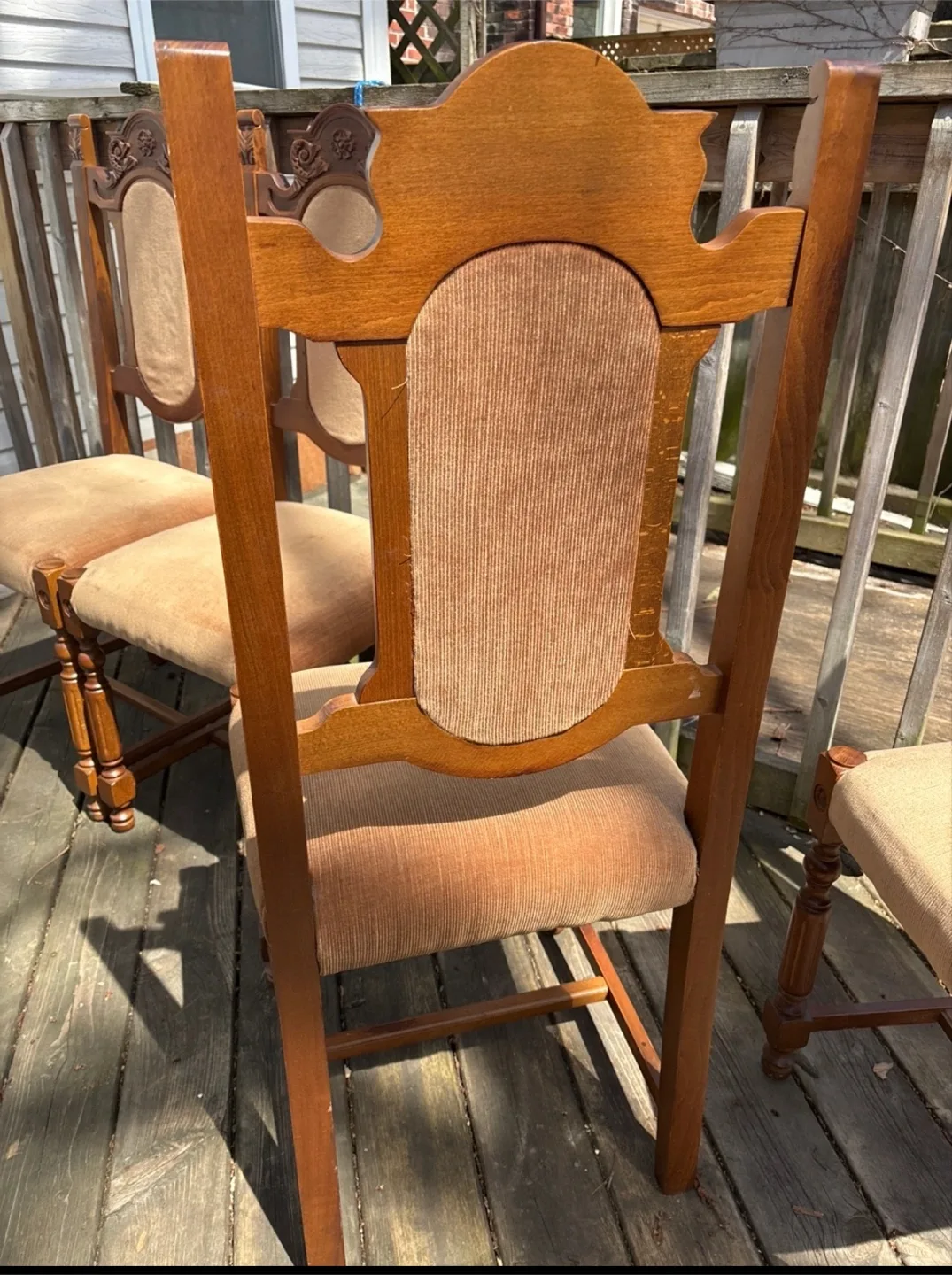 Set of 4 Vintage Dining Chairs image indicator(3)