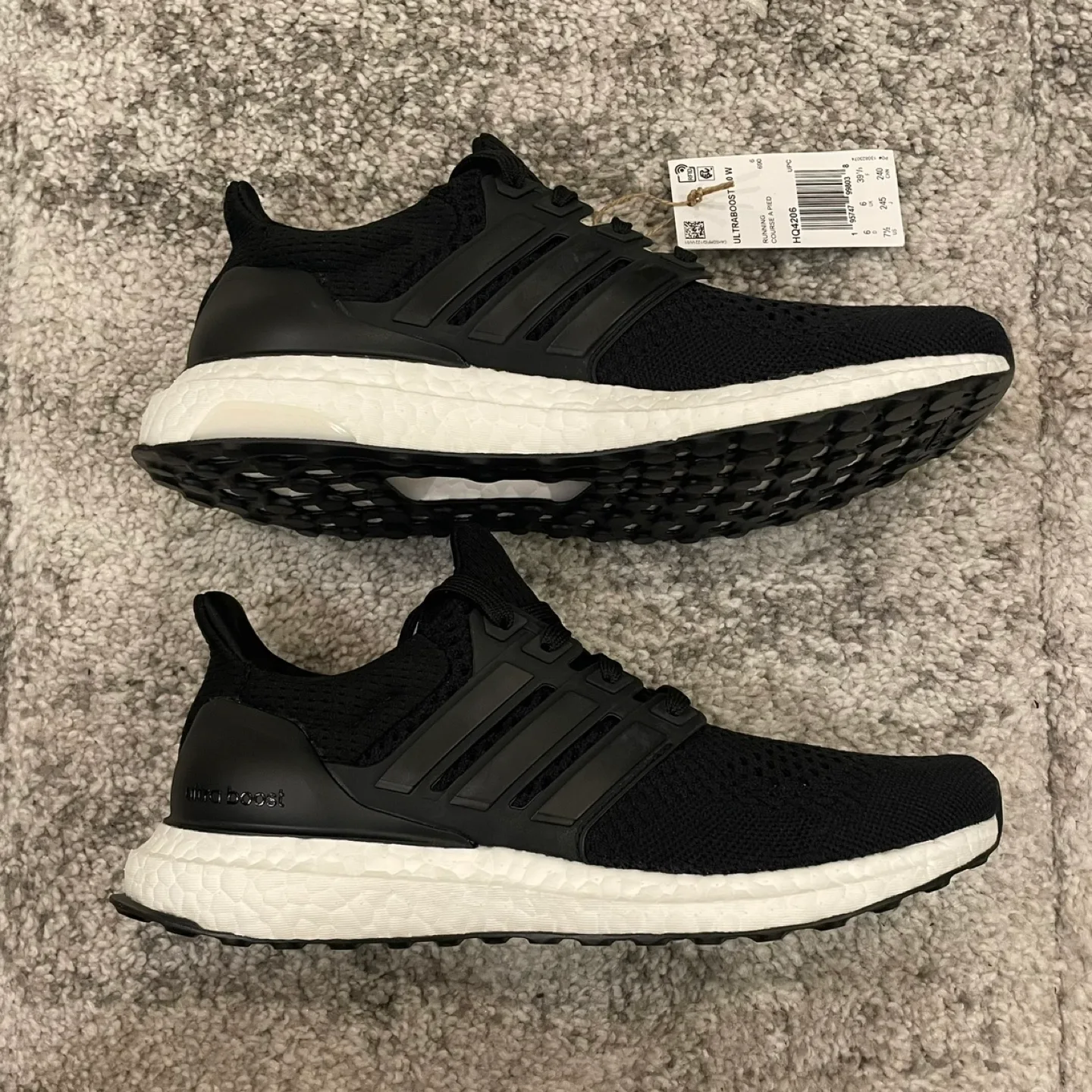Woman’s Adidas Ultraboost 1.0 Core Black image indicator(5)