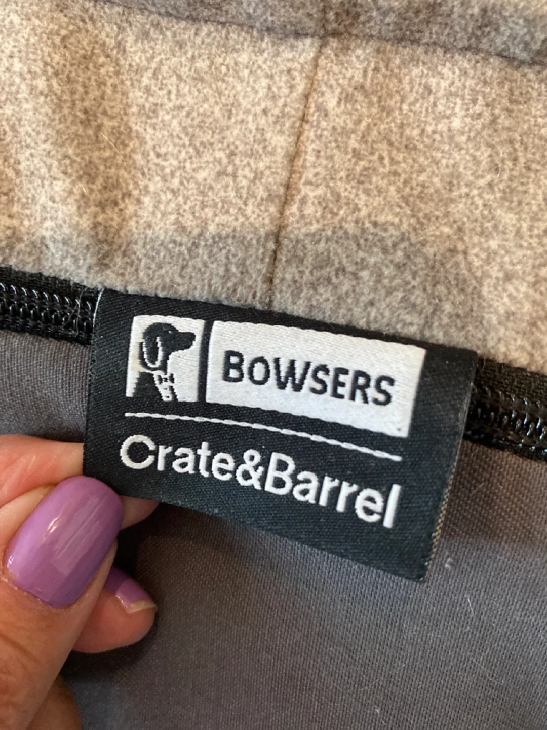 Bowser's Crate & Barrel Dog Bed image indicator(2)