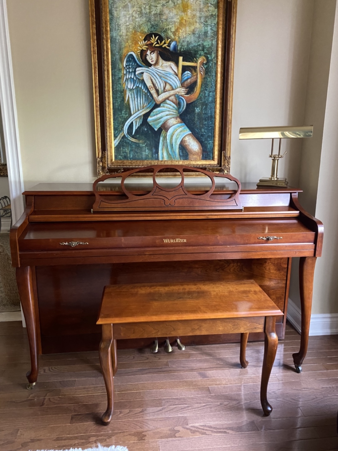 Wurlitzer Piano with Bench - photo 4