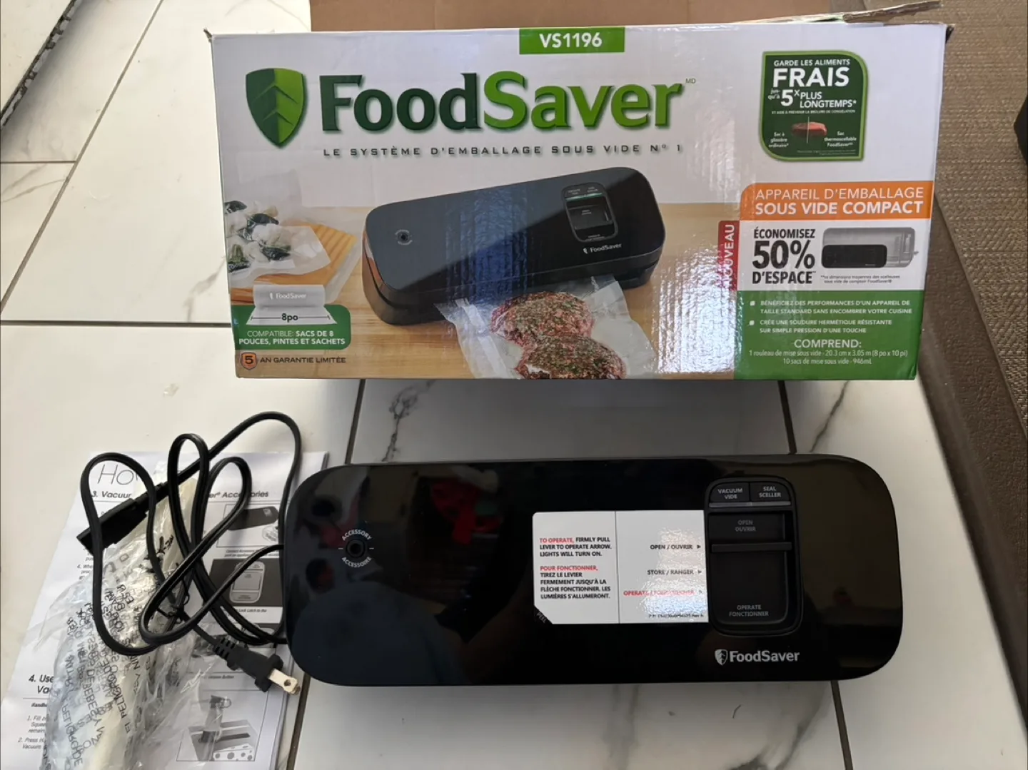 FoodSaver VS1196 Food Vacuum Sealer image indicator(2)
