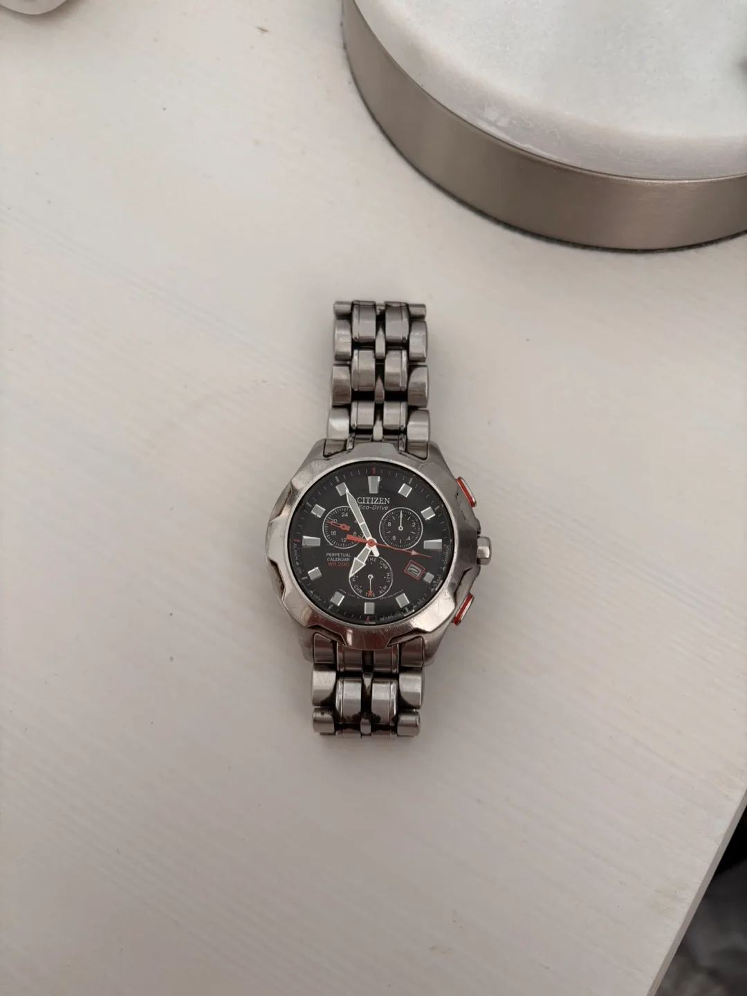 Citizen Eco-Drive Perpetual Calendar WR200 Watch thumbnail