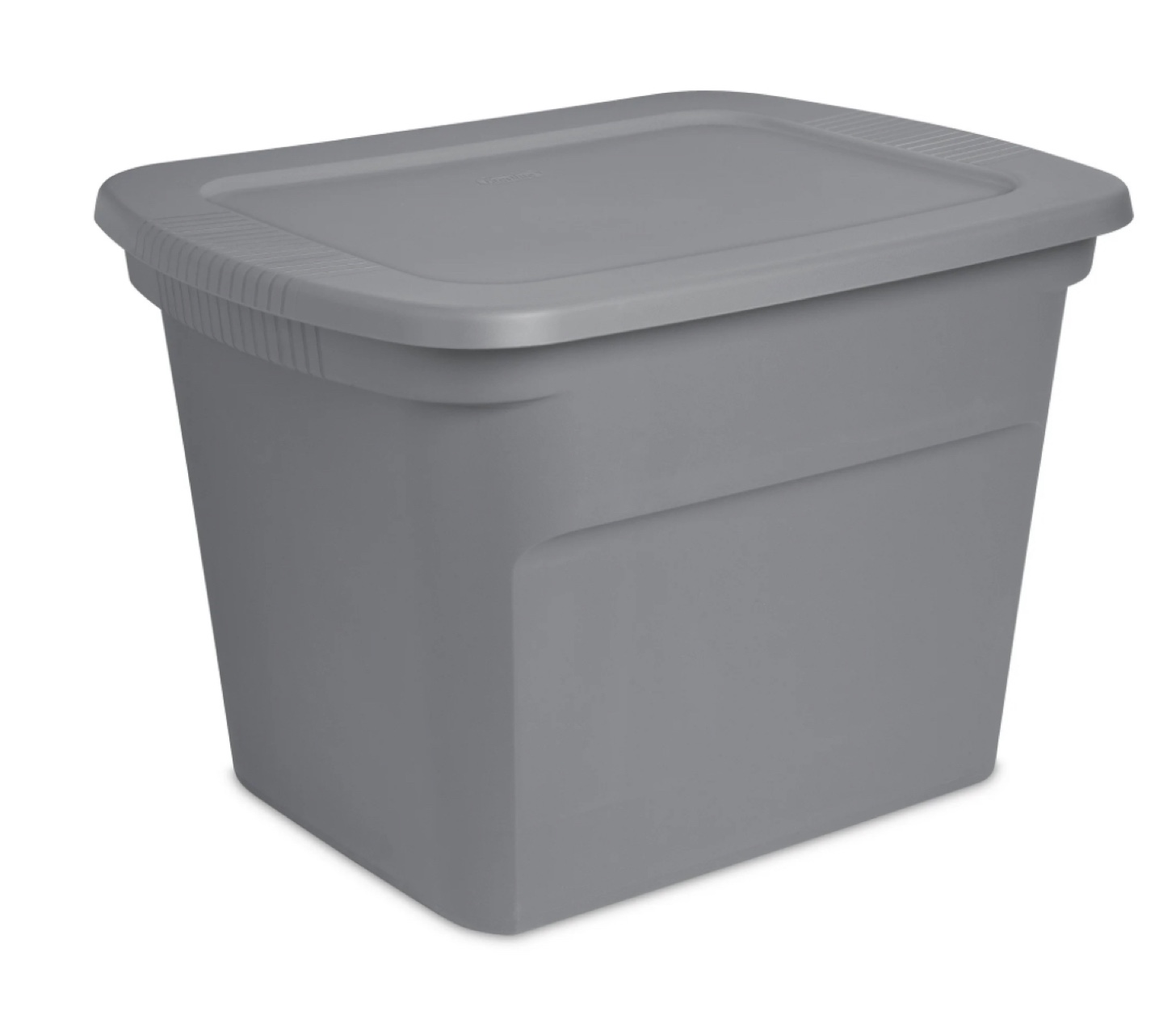 Brand new Sterilite 68 L Tote Box - Grey, 68L, Grey
