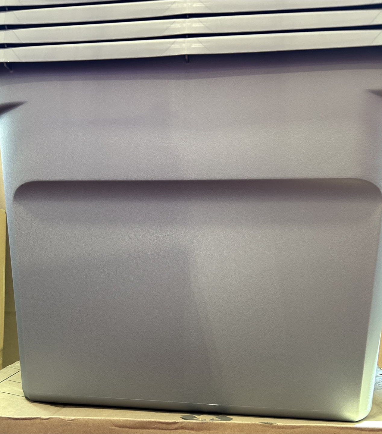 Brand new Sterilite 68 L Tote Box - Grey, 68L, Grey - photo 3