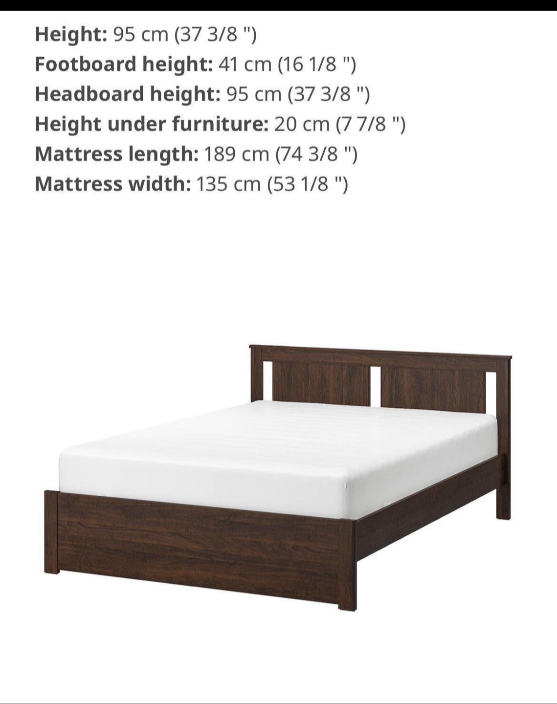 IKEA Bed Frame & Desk