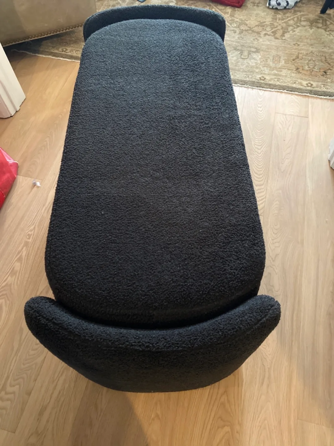 HOMESENSE Ottoman Bench - Black image indicator(2)