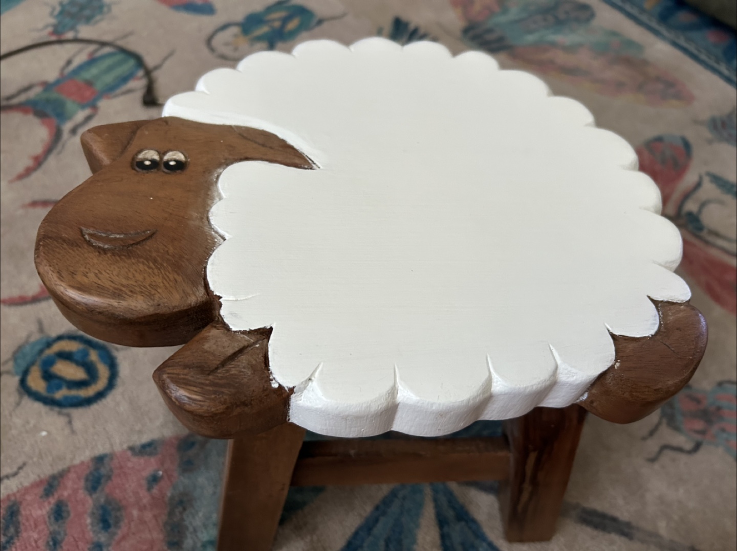Wooden Sheep Stool - photo 4