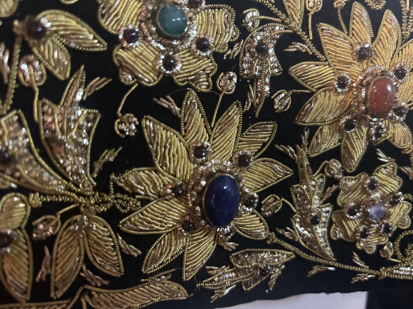 Vintage Embroidered Floral Evening Clutch - photo 3