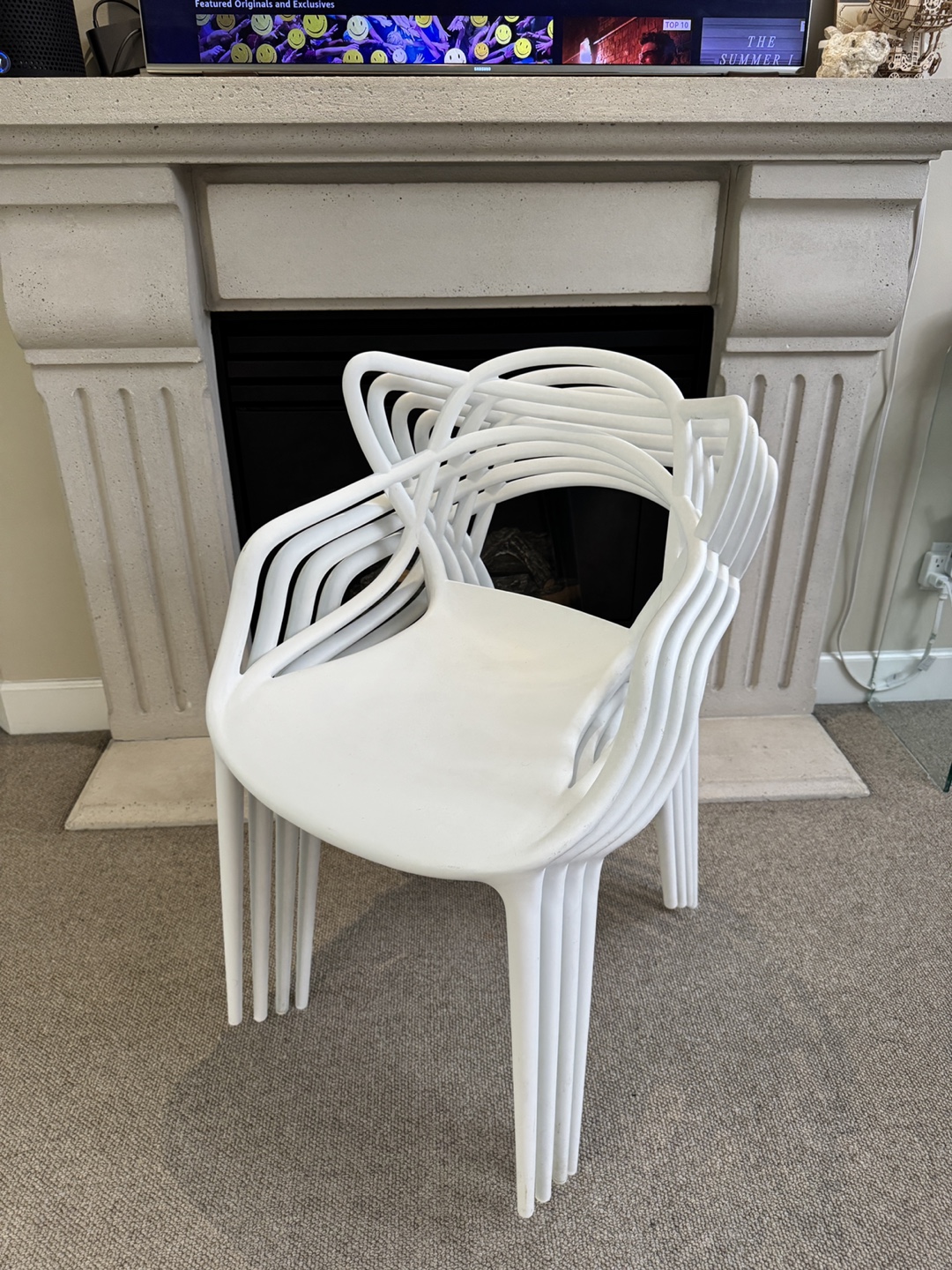 Structube Kartell Masters Chairs Set of 4 - photo 4