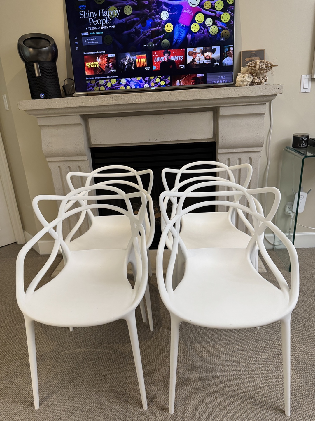 Structube Kartell Masters Chairs Set of 4