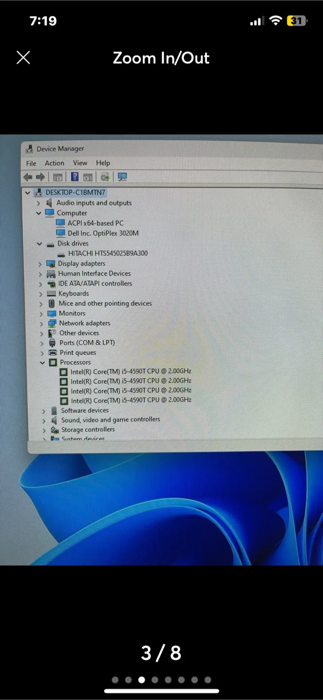 Dell OptiPlex 3020M Desktop PC image indicator(3)