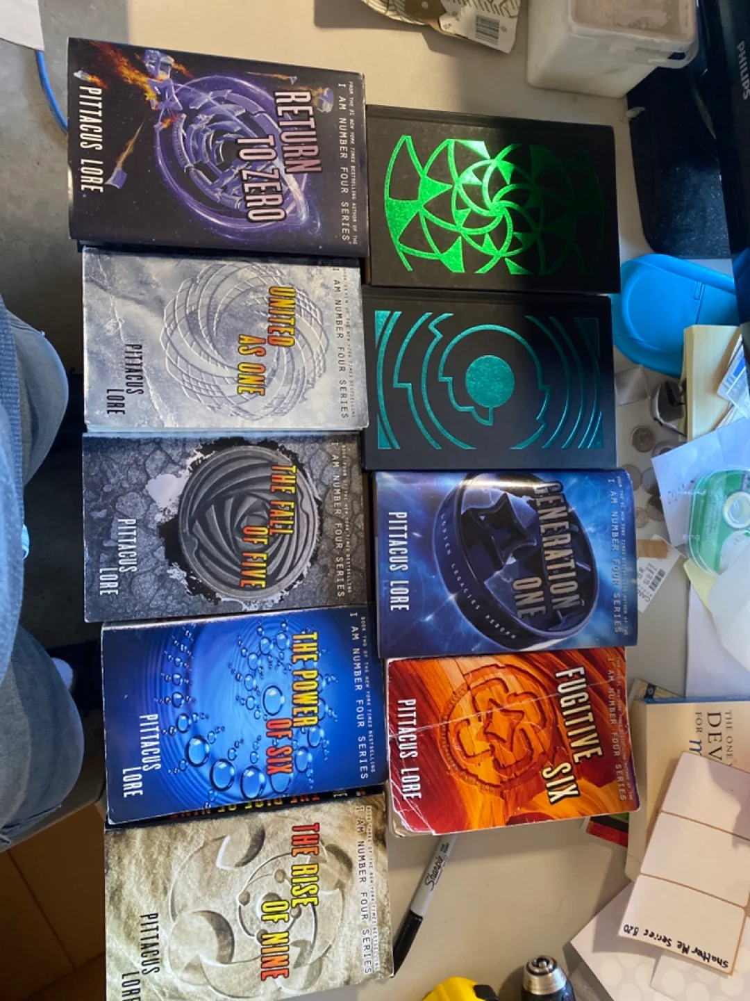 I Am Number Four Series by Pittacus Lore thumbnail