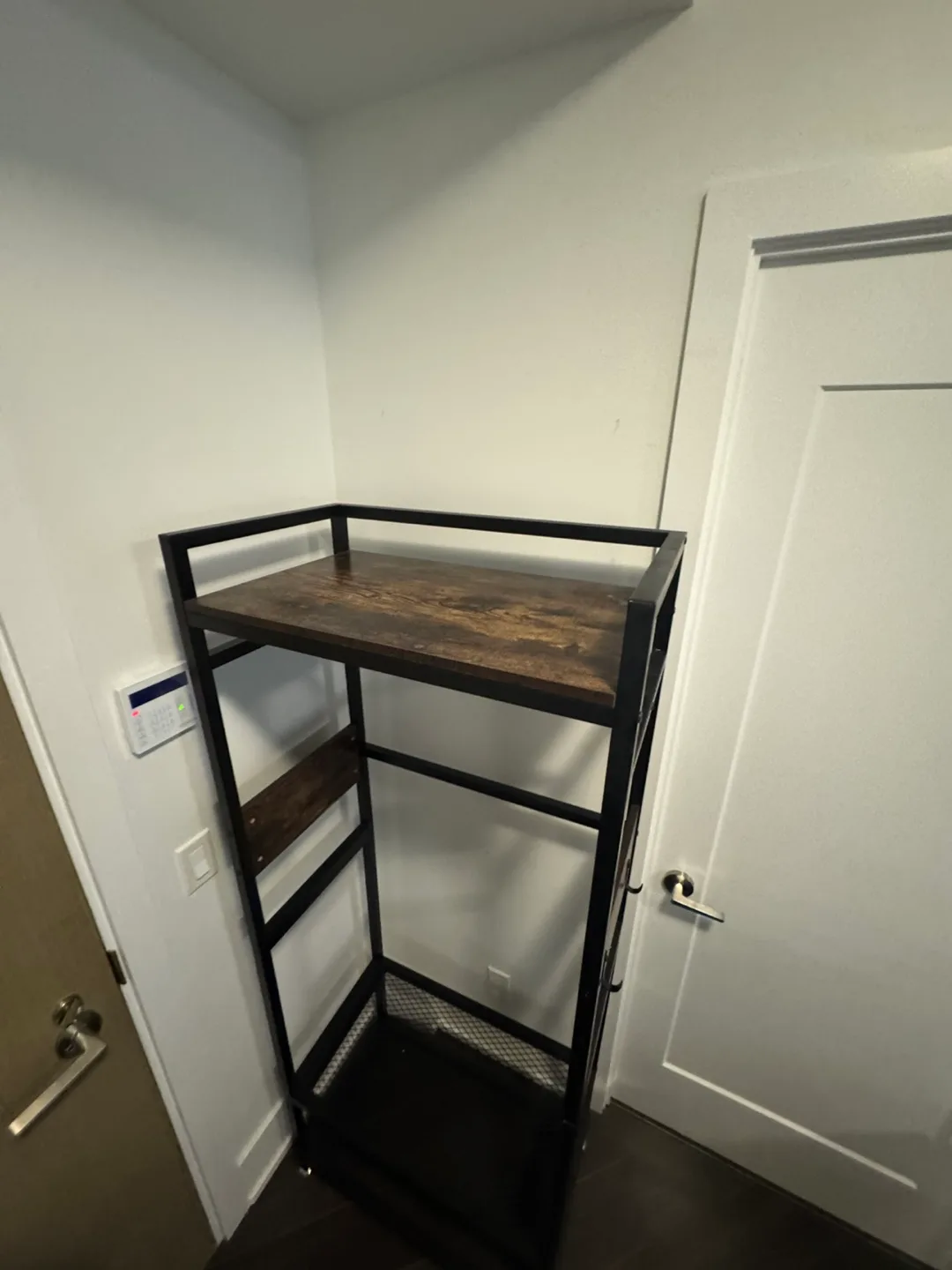 Freestanding Wardrobe with Shelves & Hooks image indicator(6)