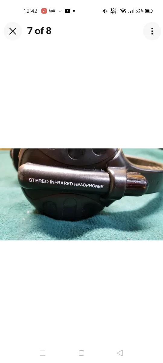 Honda Odyssey OEM DVD Wireless Stereo Infrared Headphones image indicator(4)