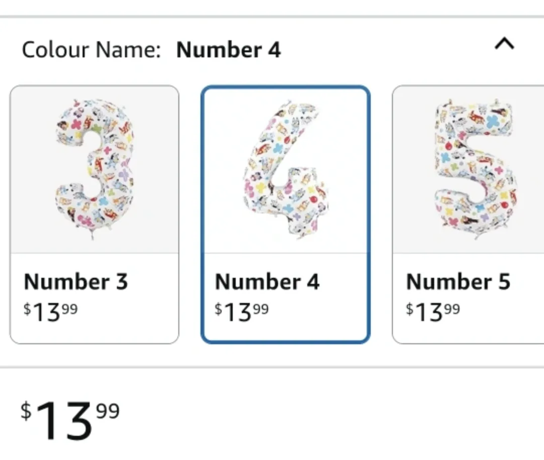 #Cleanout - Bluey Number 4 Balloon image indicator(2)
