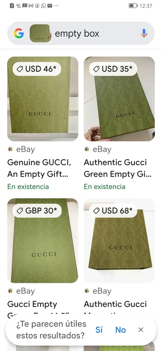 Gucci Empty Box image indicator(2)