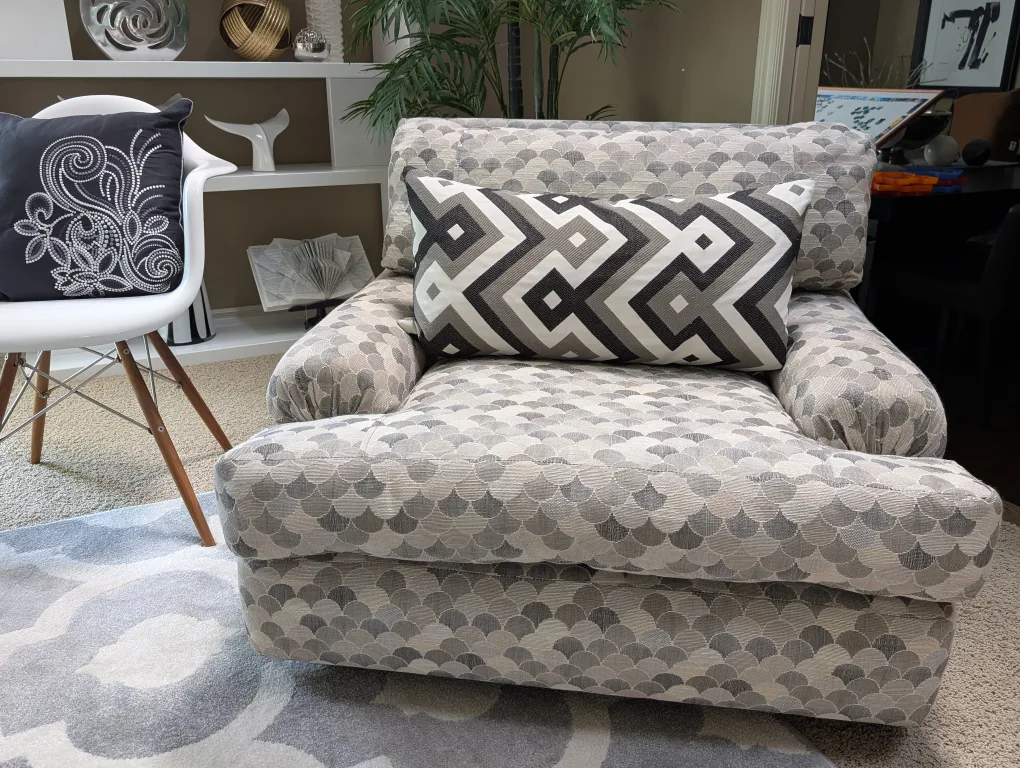 Super Fun, Cozy Modern Accent Chair image indicator(3)