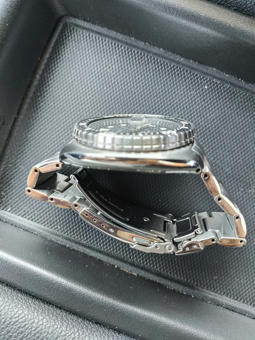 Seiko King Turtle Black Waffle Dial Japan image indicator(3)