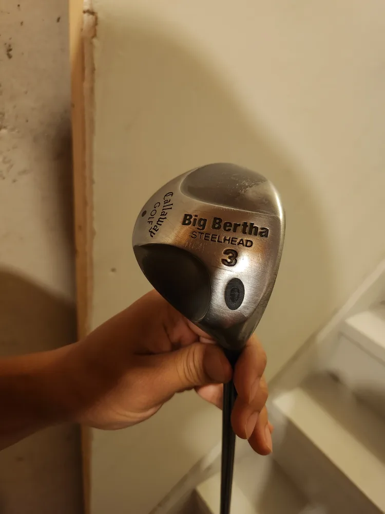 Callaway Big Bertha Steelhead 3 Wood Golf Club thumbnail