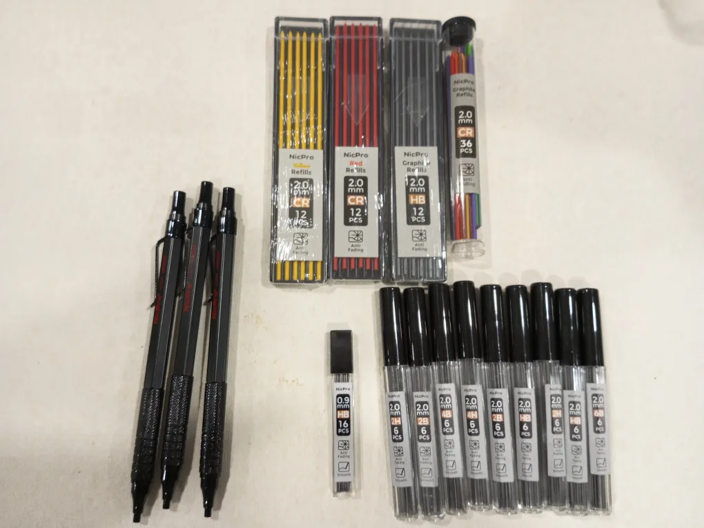 NicPro Mechanical Pencil Set with Refills thumbnail