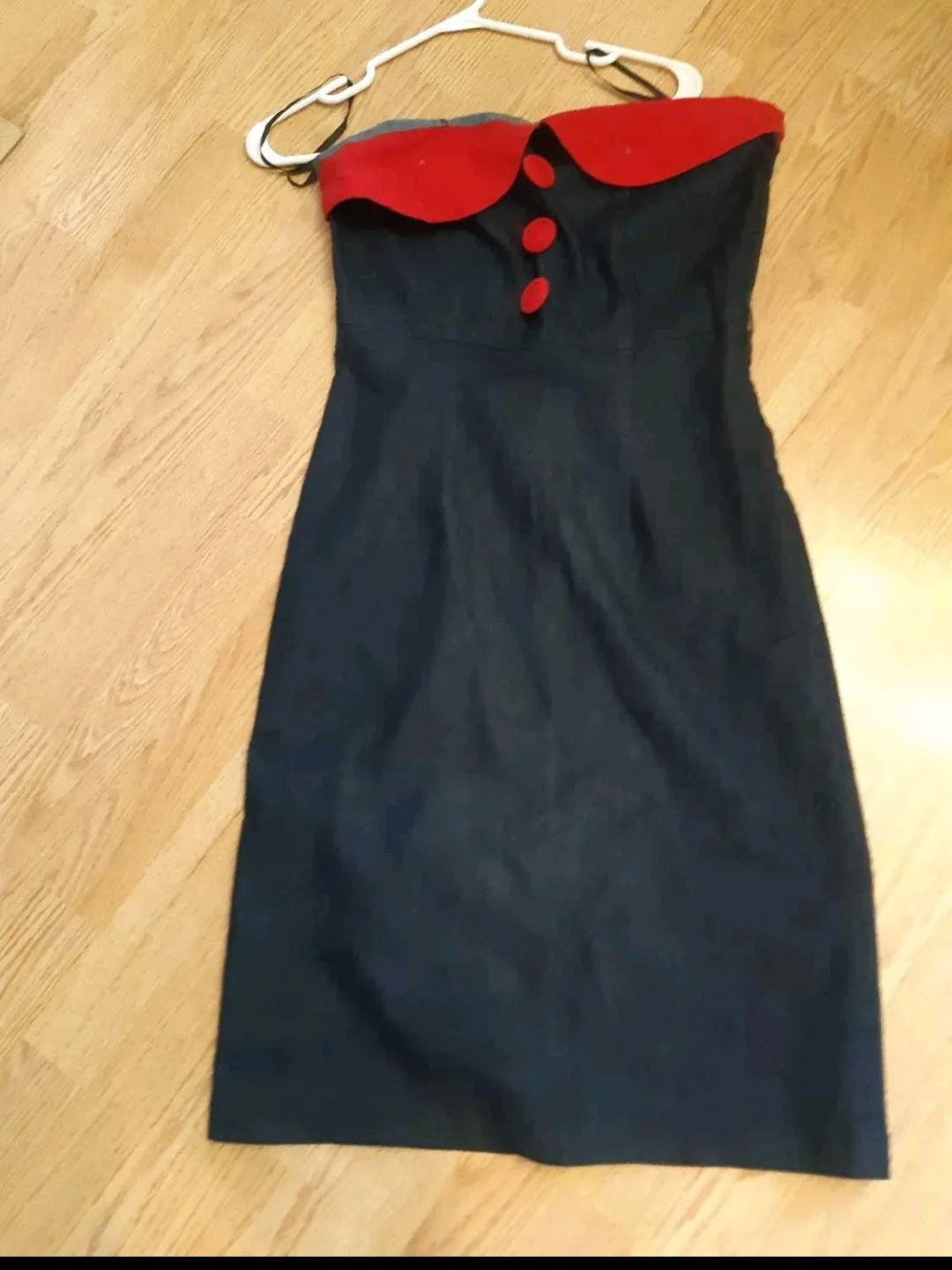 Strapless Ladies Jean  Dress thumbnail