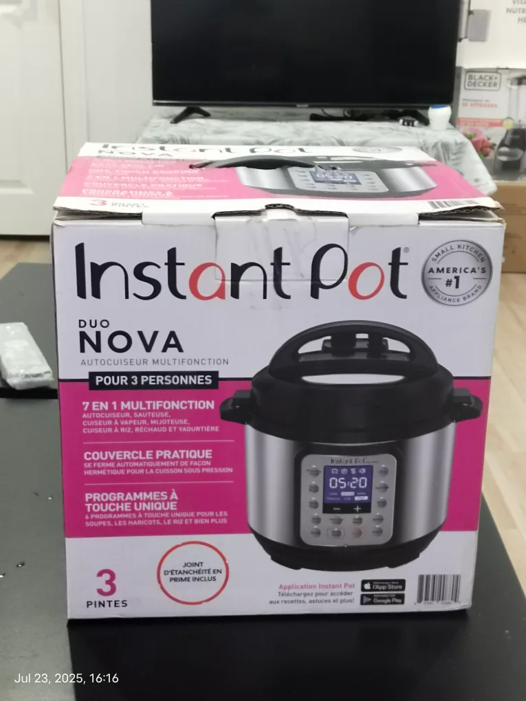Instant Pot Duo Nova 3-Pint thumbnail