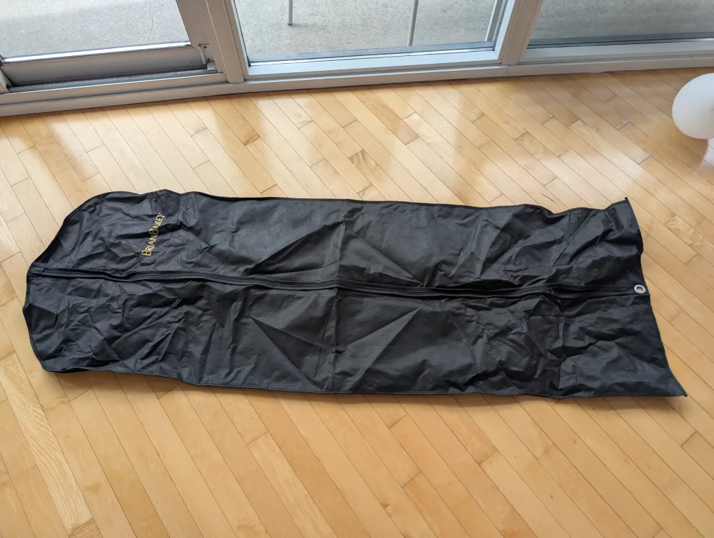 Brian Bailey Long Garment Bag - Black thumbnail