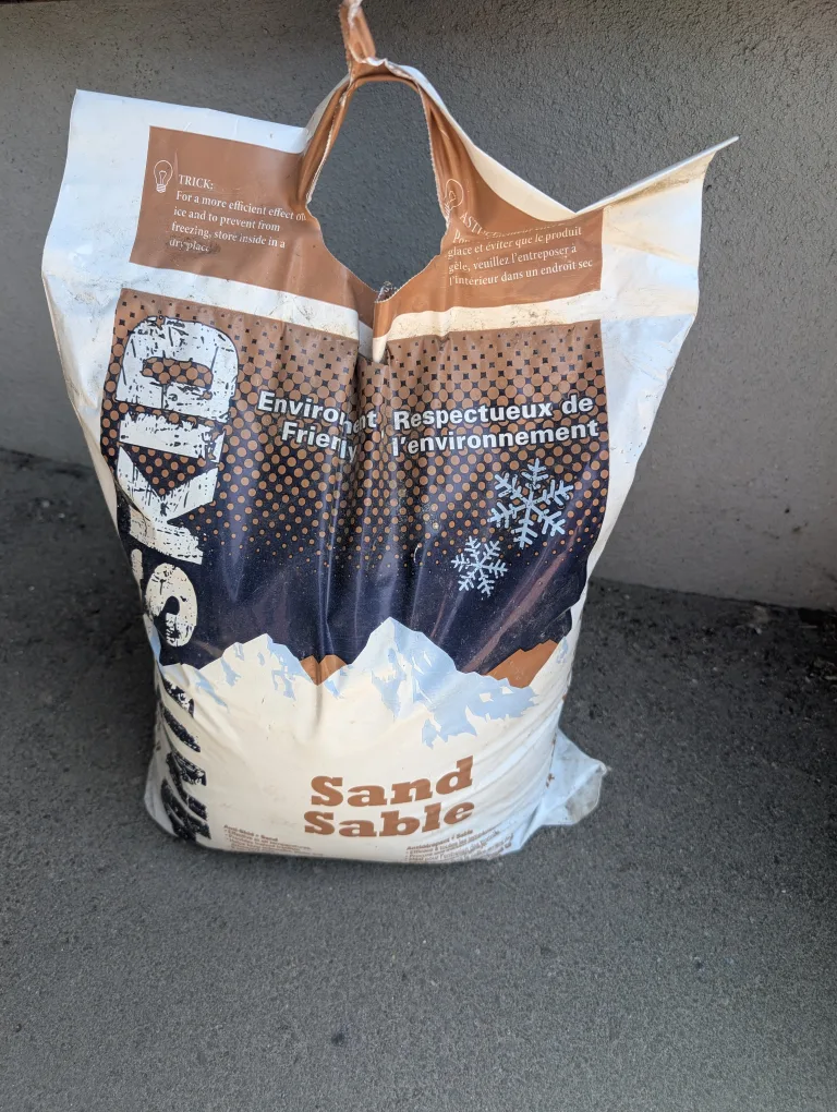 Moving out sale Anti Skid Sand, ideal for winter snow. thumbnail