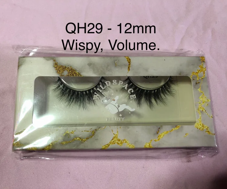 NEW- Wildspace Beauty 12mm Strip Lashes (Mink, Volume & Cat eye) image indicator(3)