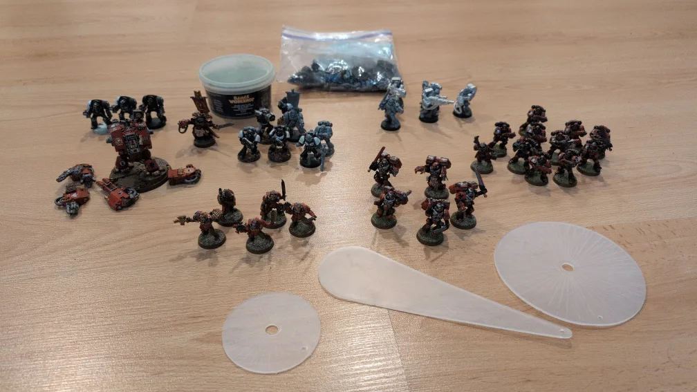Warhammer 40k Space Marine army thumbnail