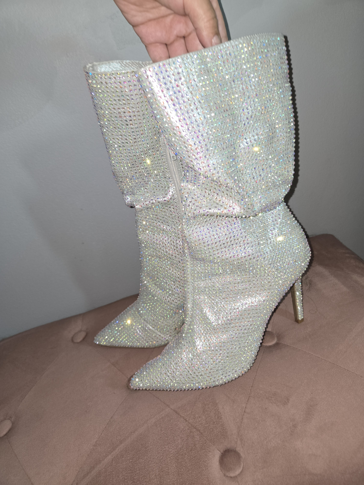 Rhinestone Boots #freecycle