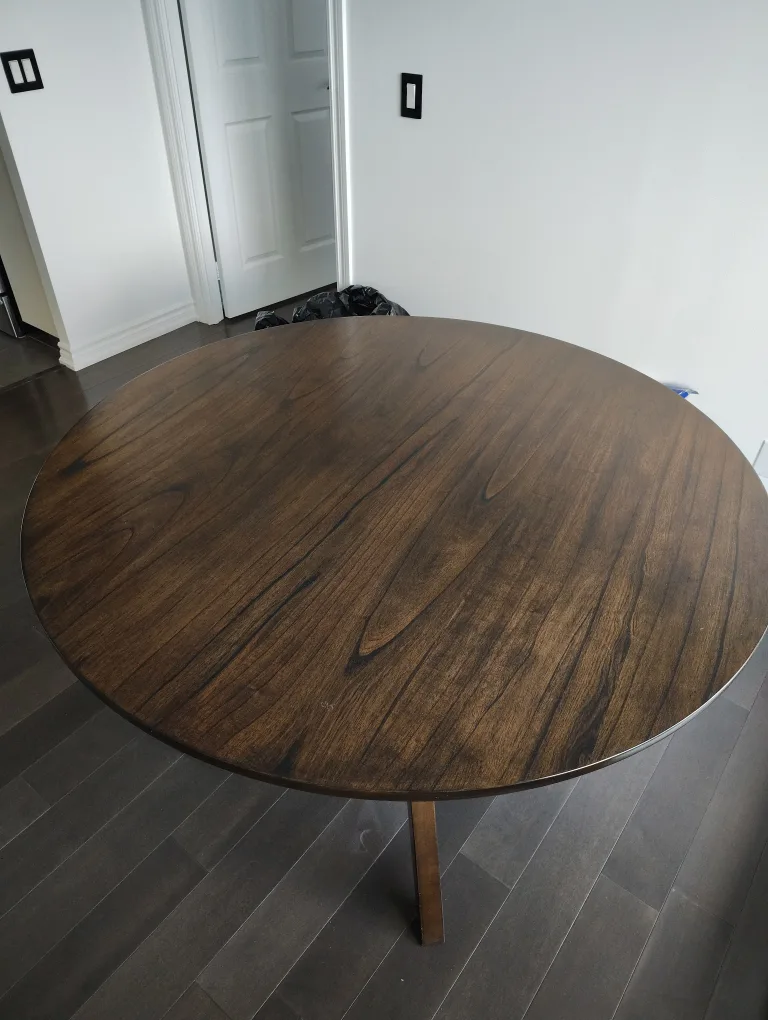 Round Wooden Table thumbnail