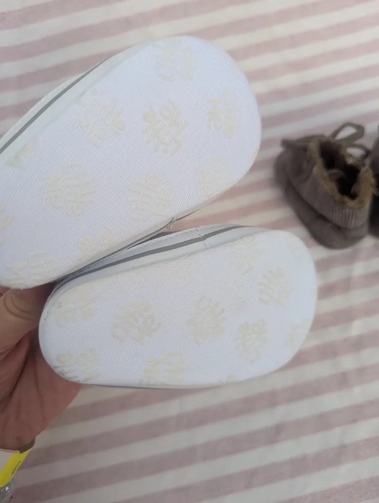 Baby Shoes Bundle - Grey & Brown image indicator(3)