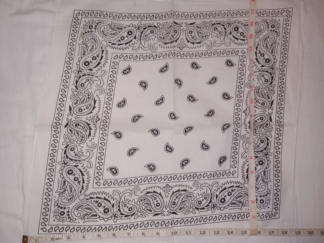 Bandana - Black, Red, White image indicator(3)