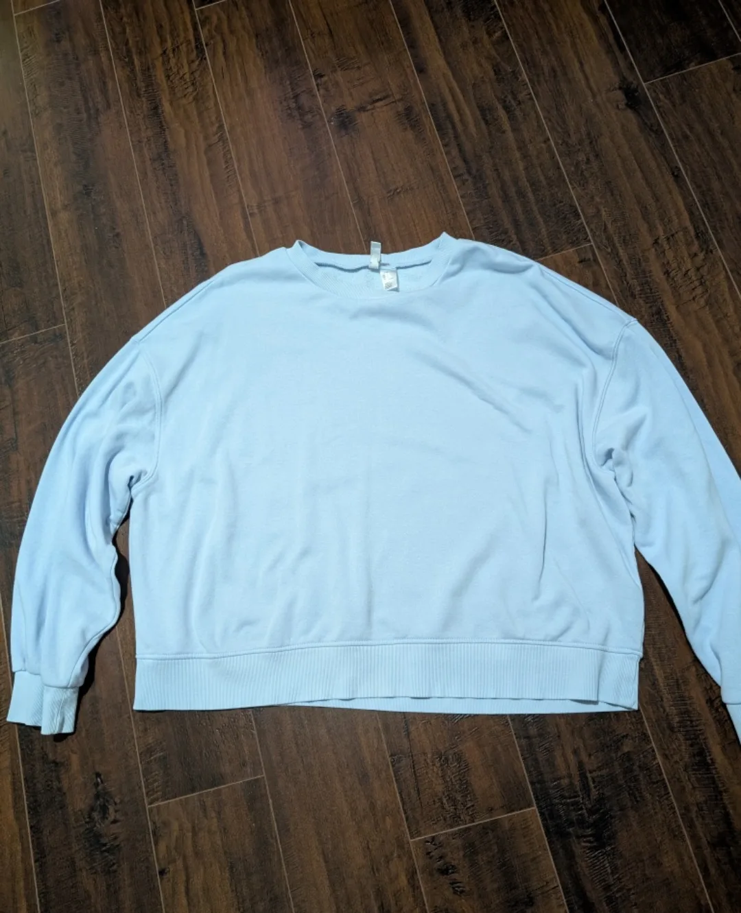 H&M Light Blue Sweatshirt thumbnail