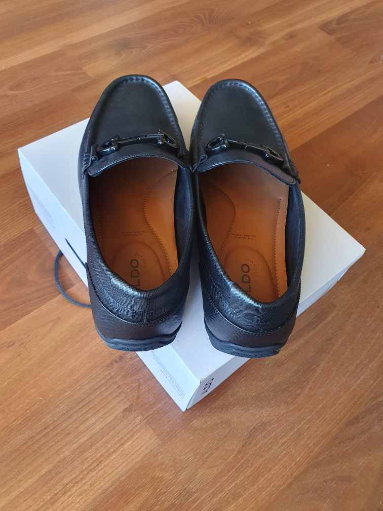 ALDO Black Loafers for Men, Size US 7.5 - photo 4