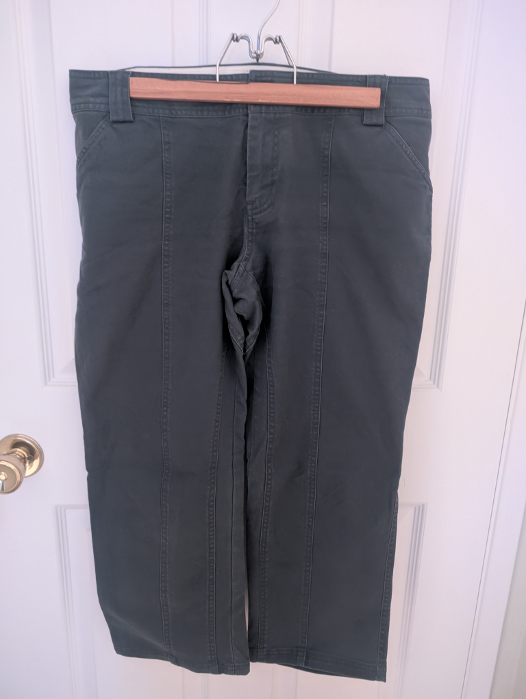 GAP Dark Green Cropped Pants