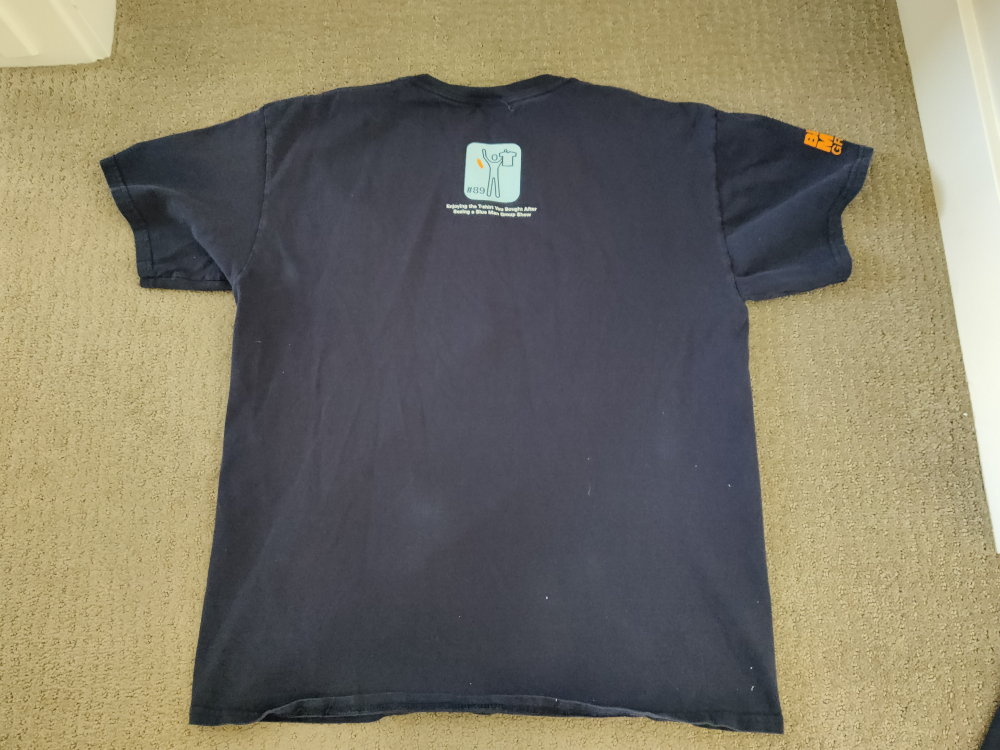 Blue Man Group Rock Concert T-Shirt - Size: Medium - Cotton - photo 5