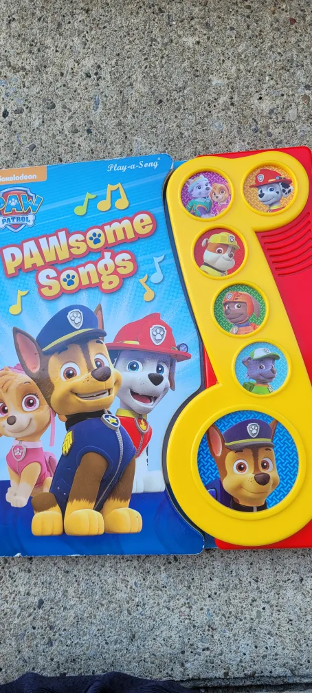 Paw Patrol PAWsome Songs Play-a-Song Book 🇨🇦🍁 thumbnail