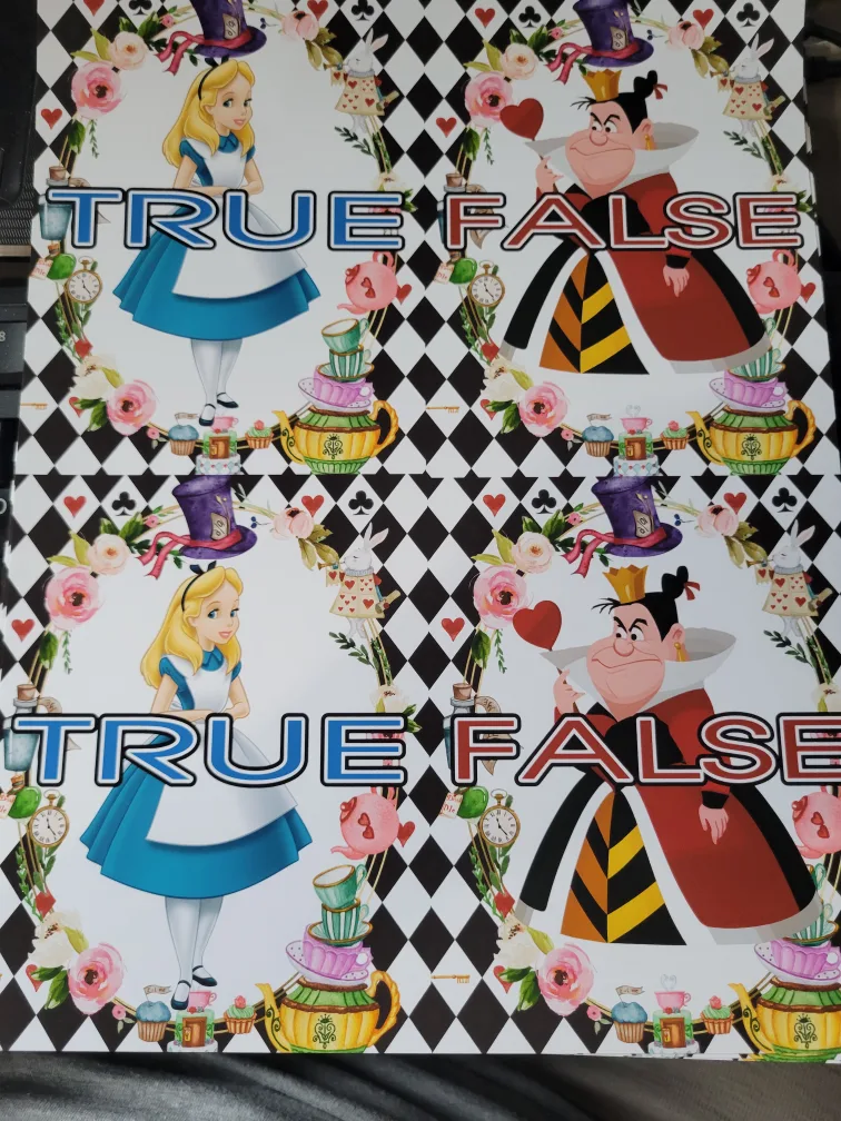 Alice in Wonderland True or False Game�🇨🇦 thumbnail