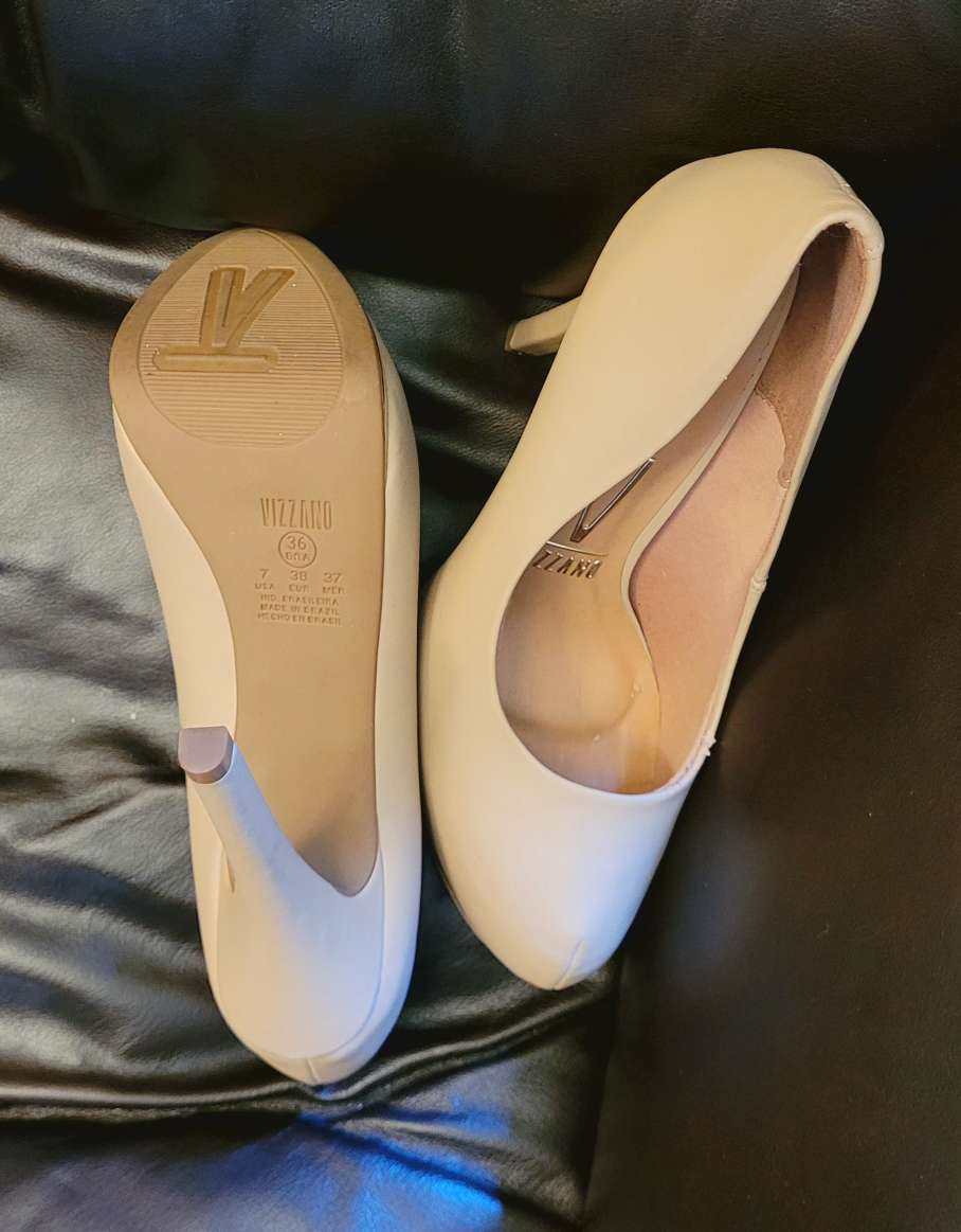 Vizzano Beige Heels - Size 7 - photo 5