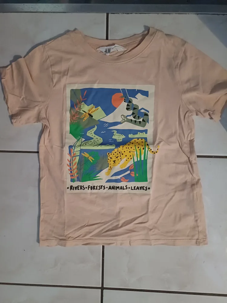 🇨🇦 Free: H&M Kids Graphic Tee - Size 6-7 Years thumbnail