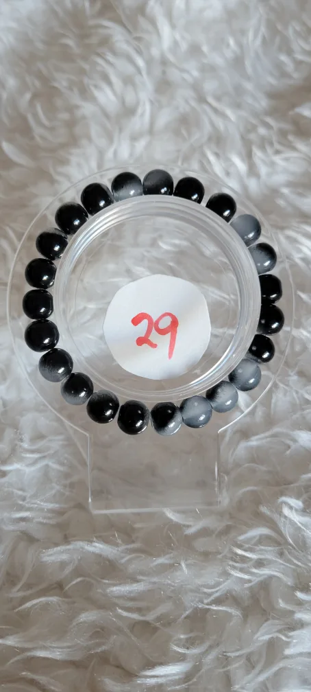 Buy 2 Get 1 FREE! Handmade Glass Bracelet with Charms (Batch 4) image indicator(2)