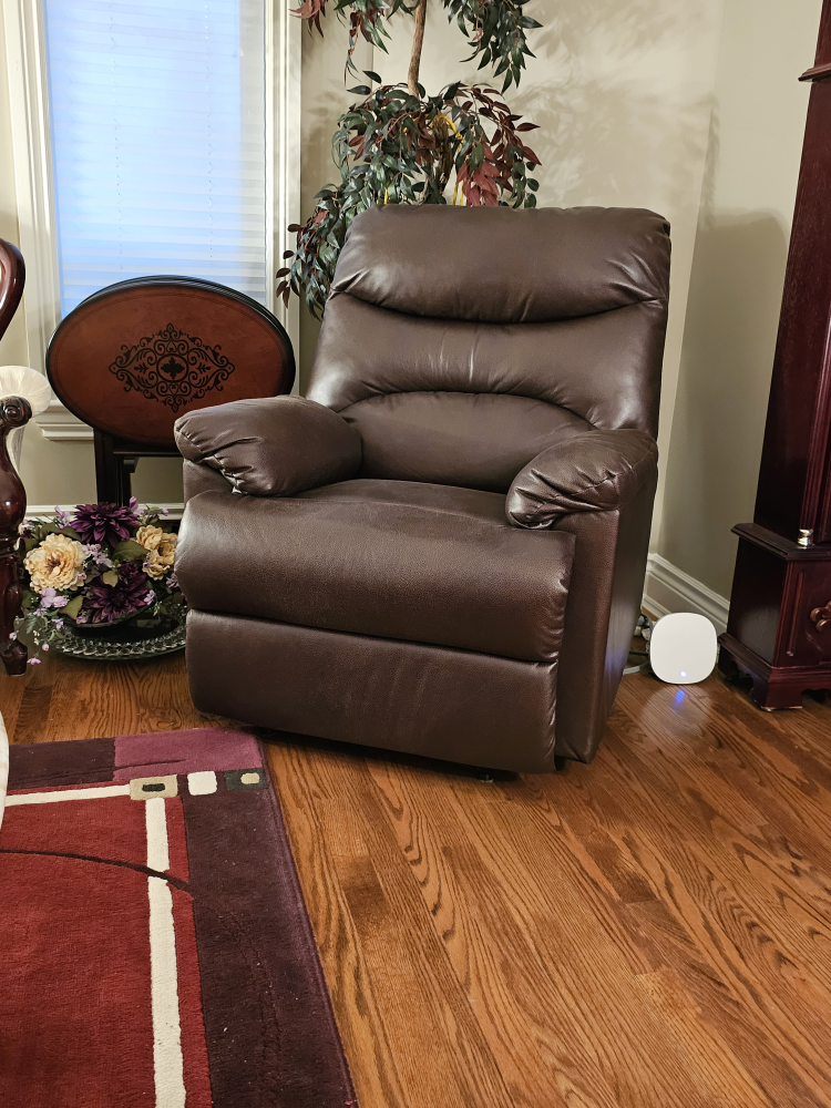 Brown Leather Recliner Chair - photo 2
