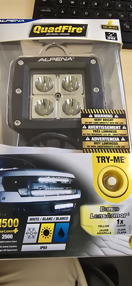 Alpena QuadFire Off-Road Driving Light - New in Box!
